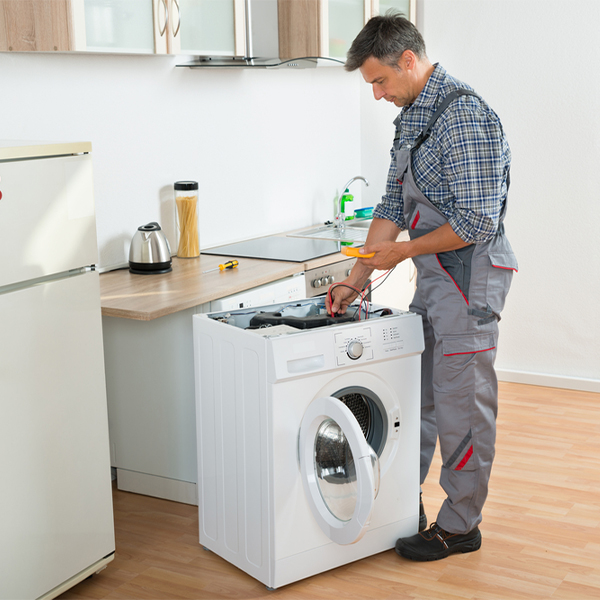 can you walk me through the steps of troubleshooting my washer issue in Wilmot